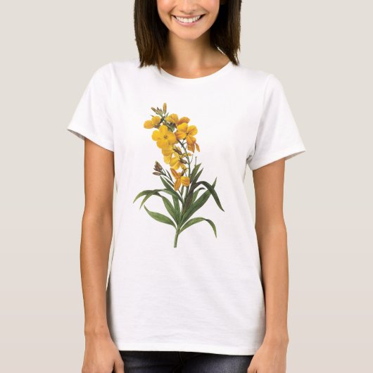 Gele bloemen, Pierre Joseph Redouté T-shirt (Voorkant)