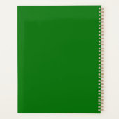 Gele bloemen planner (Achterkant)