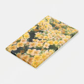 Gele Bloemen Post-it® Notes (Schuin)