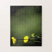 Gele Bloemen Puzzel (Verticaal)