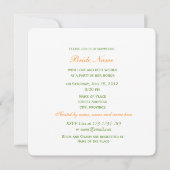  gele bloemen vrijgezellenfeest kaart (Voorkant)