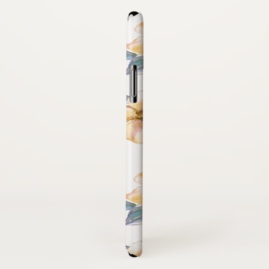 Gele bloemen. Waterverf tuin 2 Case-Mate iPhone Case (Achterkant / rechts)