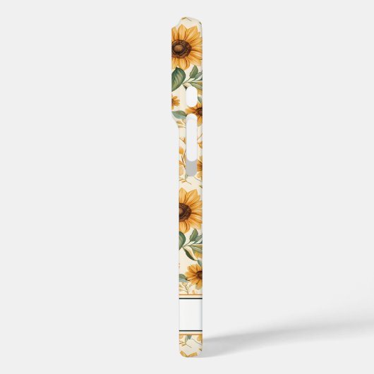 Gele bloemen Zonnebloemen Case-Mate iPhone Case (Achterkant / Links)