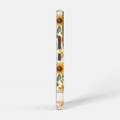 Gele Bloemen Zonnebloemen Samsung Galaxy Hoesje (Rechterkant)