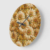 Gele bloemengele zonnebloem gele madeliefjes grote klok (Hoek)