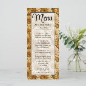 Gele bloemengele zonnebloem gele madeliefjes menu (Staand voorkant)