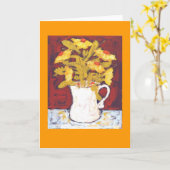 gele bloemenkaart kaart (Gele Bloem)