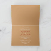 Gele bloemenswallows Uitnodiging / Bewaar datum /  (Binnen)