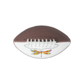 gele bloemlibel american football (Voorkant)