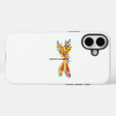 gele bloemlibel Case-Mate iPhone case (Achterkant (horizontaal))