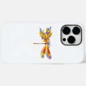 gele bloemlibel Case-Mate iPhone case (Achterkant (horizontaal))