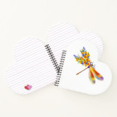 gele bloemlibel notitieboek (Binnen)