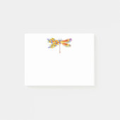 gele bloemlibel post-it® notes (Voorkant)