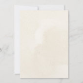 Gele bloemvlinders kaart (Achterkant)