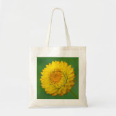 Gele bloemzak tote bag (Voorkant)