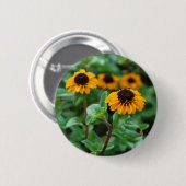 Gele Bloesem Foto Ronde Badge Ronde Button 5,7 Cm (Voorkant /achterkant)