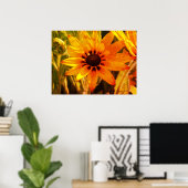 Gele Bloesem Foto Waarde Poster Papier (Thuiskantoor)