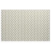 gele bloesems Engels Floral Pattern Stof (Yard (91,4 cm))