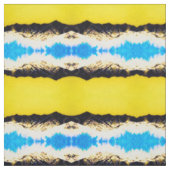 Gele Blue Mountain Fabric Stof (Swatch)