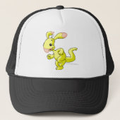 Gele Blumaroo Trucker Pet (Voorkant)