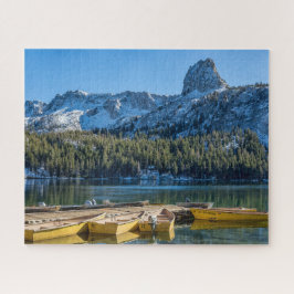 Gele Boats Blue Mountains Legpuzzel