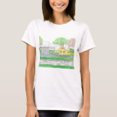 Gele Boerderij; Tshirt (Voorkant)