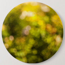 Gele bokeh ronde button 6,0 cm