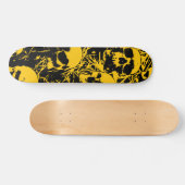 Gele boomkorren persoonlijk skateboard (Horizontaal)