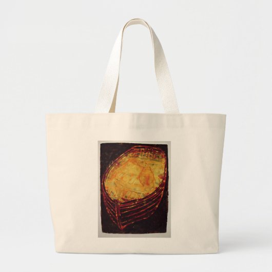 Gele boot 2007 grote tote bag (Voorkant)