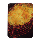 Gele boot 2007 magneet (Verticaal)