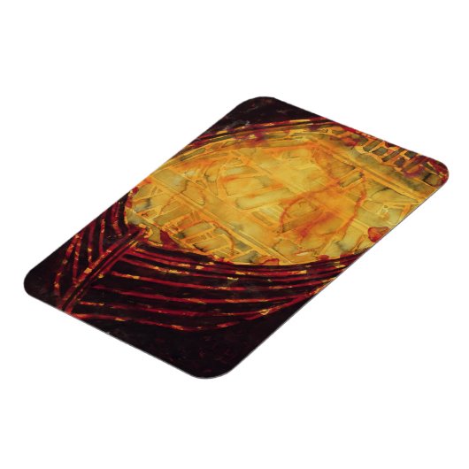 Gele boot 2007 magneet (Linkerzijde)