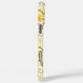 Gele Botanische Waterverf Bloem Naam Case-Mate iPhone Case (Achterkant / Rechts)