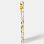 Gele botanische waterverf bloemnaam Case-Mate iPhone case (Achterkant / Links)