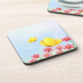 Gele boter onderzetter (Linkerzijde)