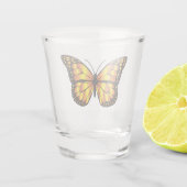 Gele boter shot glas (Achterkant)