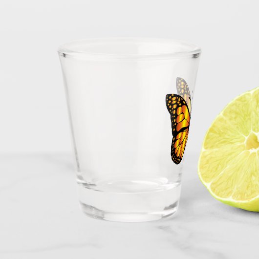 Gele boter shot glas (Links)