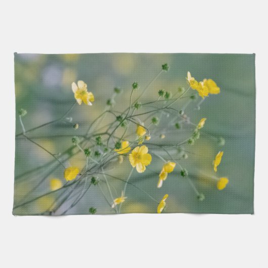 Gele boter theedoek (Horizontaal)