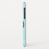 Gele brigadekruis op blauw Case-Mate iPhone case (Achterkant/links)