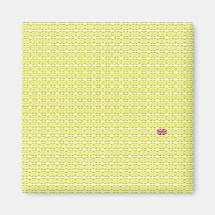 Gele Britse Unievakken en oneven Magneet