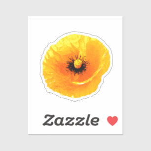 Gele bruine finale bruinkoolzegsdag sticker