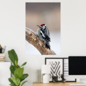 Gele-buikkramp man poster (Thuiskantoor)