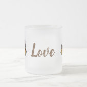 Gele buikvliezen Mok van glas, gevroren (Center)