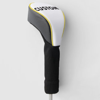 GELE buisvormige op maat gemaakte golfdriver-headc Golfheadcover