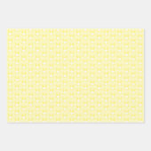 Gele bunny Wrapping Paper Sheets (Voorkant 3)
