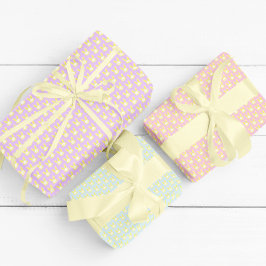 Gele bunny Wrapping Paper Sheets