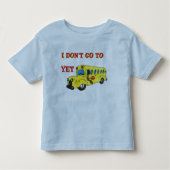 GELE BUS PIC KINDER SHIRTS (Voorkant)