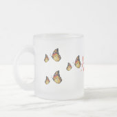 Gele Butterflies Glass Mok (Links)