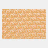 Gele Butterflies -  Kunst & Polkadots Inpakpapier Vel (Voorkant 3)