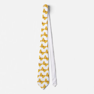 Gele Butterflies Stropdas