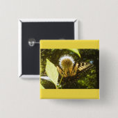 Gele Button (Voorkant /achterkant)